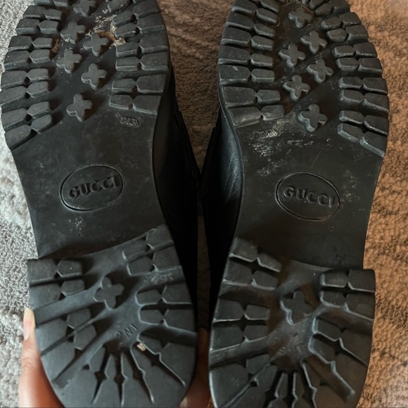 Gucci chunky loafers with silver horsebit - Picture 4 of 10